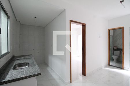Sala/Cozinha de apartamento para alugar com 1 quarto, 28m² em Vila Ré, São Paulo
