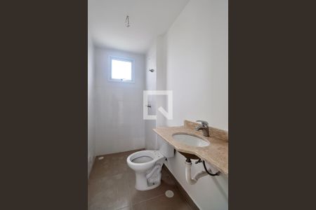 Banheiro do Quarto 1 - Suíte de apartamento para alugar com 2 quartos, 65m² em Vila Curuca, Santo André
