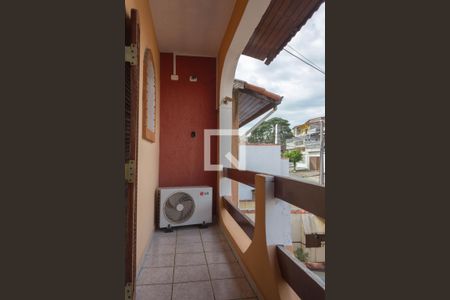 Varanda da Suíte 1 de casa à venda com 2 quartos, 225m² em Nova Petrópolis, São Bernardo do Campo