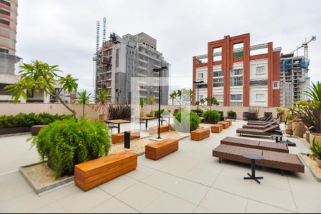 Studio para alugar com 25m², 1 quarto e sem vaga Studio para alugar com 25m², 1 quarto e sem vagaÁrea comum - Rooftop