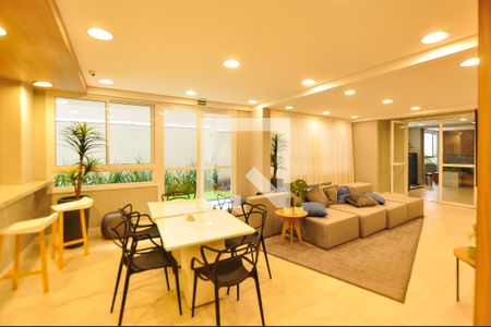 Studio para alugar com 25m², 1 quarto e sem vaga Studio para alugar com 25m², 1 quarto e sem vagaÁrea comum - Salão de festas