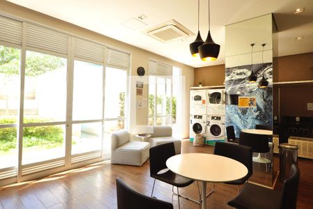 Apartamento para alugar com 37m², 1 quarto e 1 vaga Apartamento para alugar com 37m², 1 quarto e 1 vagaÁrea comum - Lavanderia