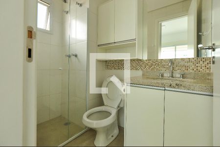 Banheiro de apartamento para alugar com 1 quarto, 37m² em Pinheiros, São Paulo