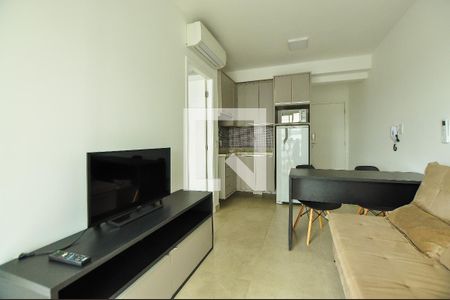 Sala de apartamento para alugar com 1 quarto, 37m² em Pinheiros, São Paulo