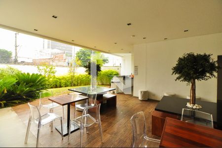 Apartamento para alugar com 37m², 1 quarto e 1 vaga Apartamento para alugar com 37m², 1 quarto e 1 vagaÁrea comum - Churrasqueira