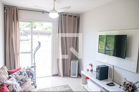 sala de apartamento à venda com 2 quartos, 58m² em Taquara, Rio de Janeiro