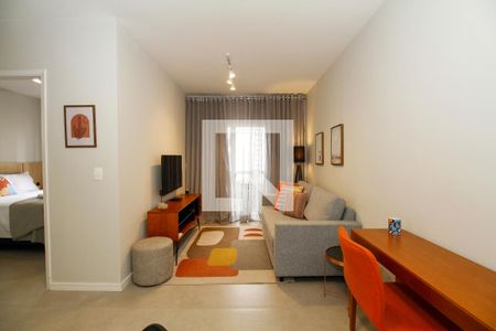 Sala  de apartamento para alugar com 1 quarto, 50m² em Jardim Paulista, São Paulo