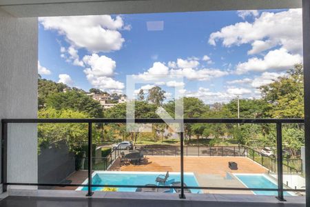 Varanda de casa de condomínio à venda com 5 quartos, 564m² em Jardim Serrano, Nova Lima