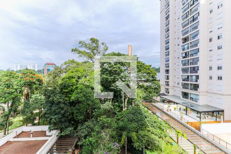 Vista Sala de apartamento à venda com 2 quartos, 70m² em Santo Amaro, São Paulo