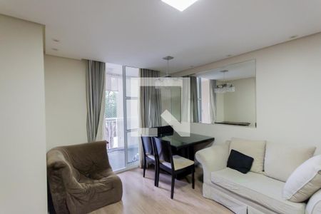 Sala de apartamento para alugar com 3 quartos, 73m² em Campestre, Santo André