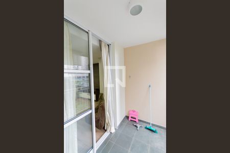 Varanda  de apartamento para alugar com 3 quartos, 73m² em Campestre, Santo André