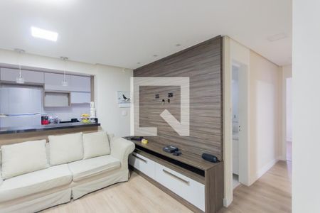 Sala de apartamento para alugar com 3 quartos, 73m² em Campestre, Santo André