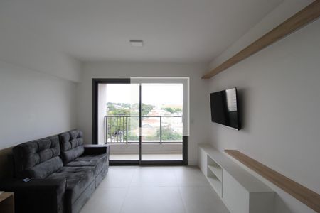 Sala/Cozinha de apartamento para alugar com 1 quarto, 42m² em Indianópolis, São Paulo