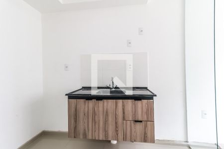 Cozinha de apartamento à venda com 1 quarto, 22m² em Vila Nova das Belezas, São Paulo
