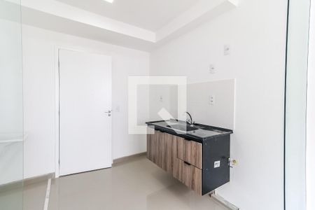 Cozinha de apartamento à venda com 1 quarto, 22m² em Vila Nova das Belezas, São Paulo