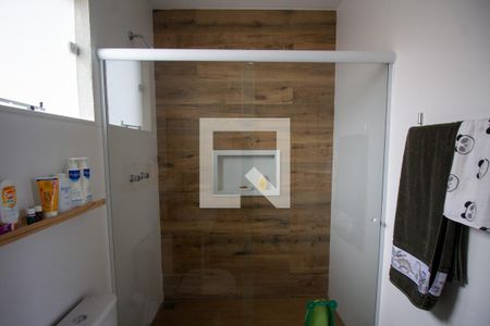 Banheiro da Suíte 1 de casa de condomínio à venda com 3 quartos, 700m² em Vargem Pequena, Rio de Janeiro
