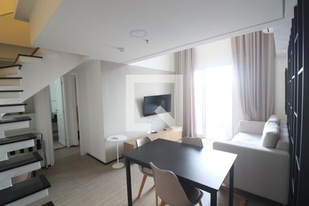 Sala  de apartamento para alugar com 2 quartos, 100m² em Santana, São Paulo
