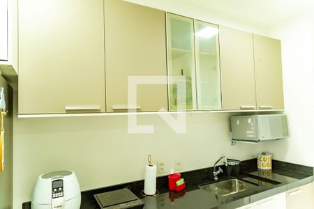 Studio à venda com 33m², 1 quarto e sem vagaCozinha