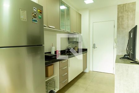 Studio à venda com 33m², 1 quarto e sem vagaCozinha