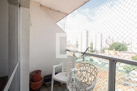 Varanda  de apartamento à venda com 3 quartos, 105m² em Chácara Califórnia, São Paulo