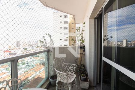 Varanda  de apartamento à venda com 3 quartos, 105m² em Chácara Califórnia, São Paulo