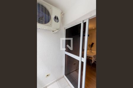 Varanda da Sala de apartamento para alugar com 2 quartos, 50m² em Vila Príncipe de Gales, Santo André