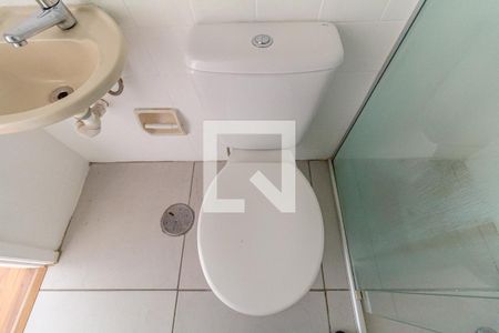 Banheiro de kitnet/studio para alugar com 1 quarto, 33m² em Santa Cecilia, São Paulo