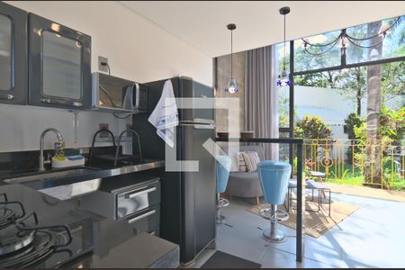 Studio para alugar com 30m², 1 quarto e 1 vaga Studio para alugar com 30m², 1 quarto e 1 vagaCozinha