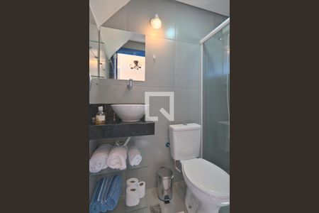 Studio para alugar com 30m², 1 quarto e 1 vaga Studio para alugar com 30m², 1 quarto e 1 vagaBanheiro