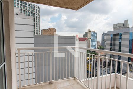 Varanda/área de serviço de apartamento para alugar com 1 quarto, 33m² em Liberdade, São Paulo