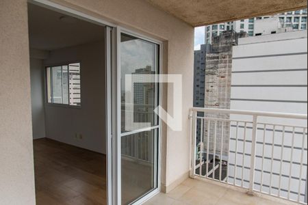 Varanda/área de serviço de apartamento para alugar com 1 quarto, 33m² em Liberdade, São Paulo