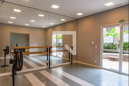 Sala de ginástica de apartamento para alugar com 1 quarto, 33m² em Liberdade, São Paulo