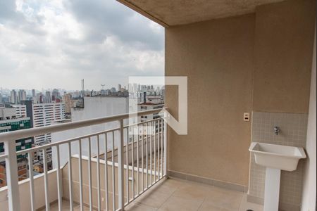 Varanda/área de serviço de apartamento para alugar com 1 quarto, 33m² em Liberdade, São Paulo