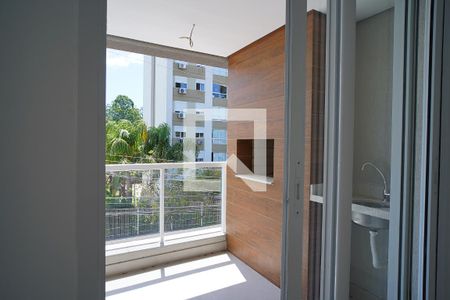 Sala - Varanda de apartamento à venda com 3 quartos, 105m² em Jardim Itu Sabará, Porto Alegre