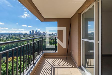 Varanda de apartamento para alugar com 1 quarto, 51m² em Jardim Tupanci, Barueri