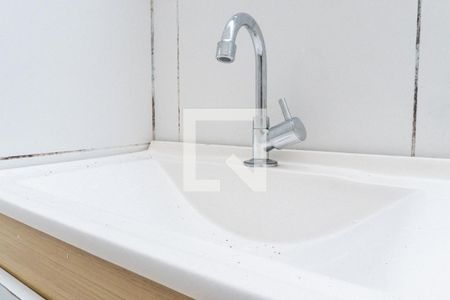 Banheiro Detalhe de casa de condomínio para alugar com 1 quarto, 21m² em Vila Campestre, São Paulo