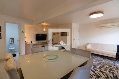 Sala de apartamento à venda com 3 quartos, 127m² em Jardim das Acácias, São Paulo