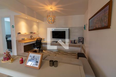 Sala de apartamento à venda com 3 quartos, 127m² em Jardim das Acácias, São Paulo