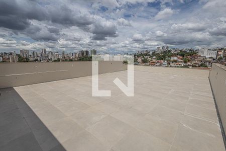 Área externa / cobertura de apartamento à venda com 4 quartos, 240m² em Castelo, Belo Horizonte