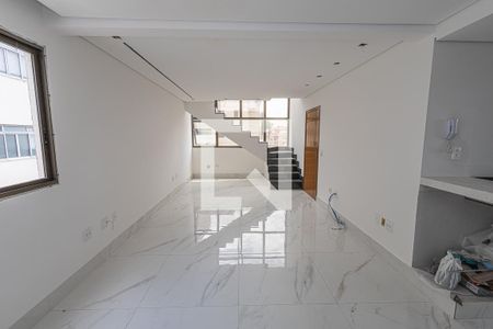 Sala de apartamento à venda com 4 quartos, 240m² em Castelo, Belo Horizonte