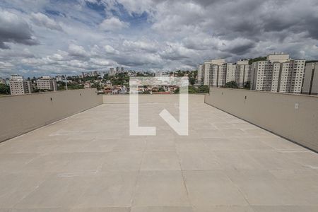 Área externa / cobertura de apartamento à venda com 4 quartos, 240m² em Castelo, Belo Horizonte