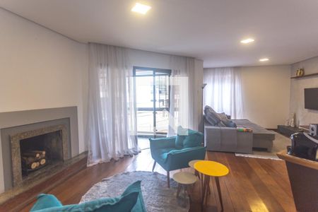 Sala de estar de apartamento para alugar com 4 quartos, 202m² em Jardim do Mar, São Bernardo do Campo