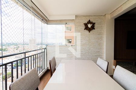 Sala e Varanda Gourmet de apartamento para alugar com 2 quartos, 89m² em Vila Maria, São Paulo