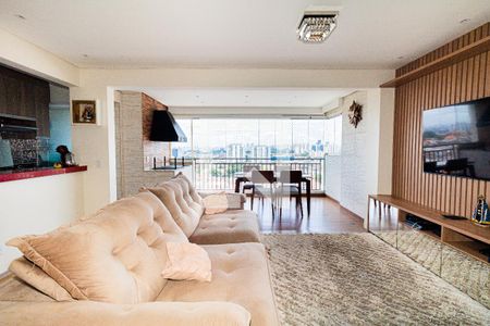Sala e Varanda Gourmet de apartamento para alugar com 2 quartos, 89m² em Vila Maria, São Paulo
