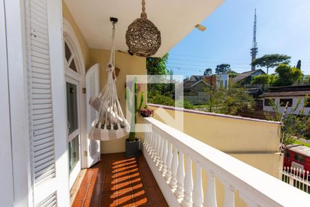 Varanda da Sala de casa para alugar com 3 quartos, 312m² em Mercês, Curitiba