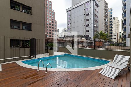 Apartamento para alugar com 77m², 1 quarto e 1 vagaÁrea comum do prédio