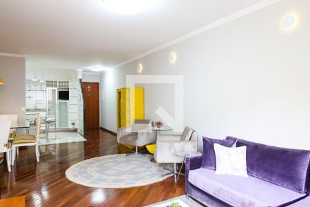 Sala de apartamento à venda com 3 quartos, 120m² em Campestre, Santo André
