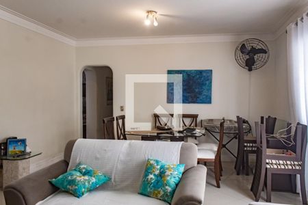 Sala de apartamento para alugar com 3 quartos, 148m² em Barra Funda, Guarujá