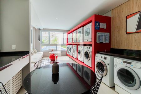 Studio à venda com 22m², 1 quarto e sem vagaLavanderia