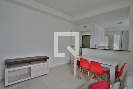 Sala  de apartamento para alugar com 2 quartos, 70m² em José Menino, Santos